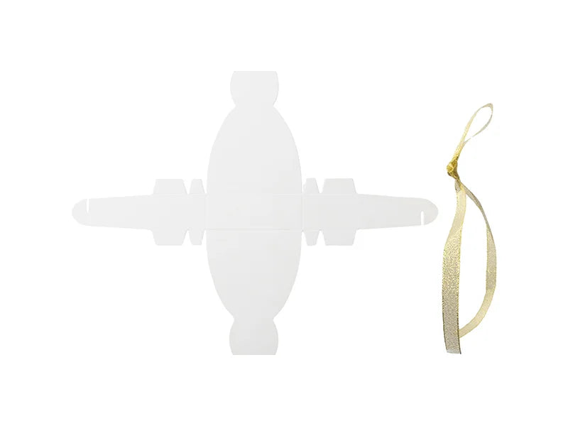 Sublimation Blanks White Box for Gift with Ribbon(11*8*3cm)