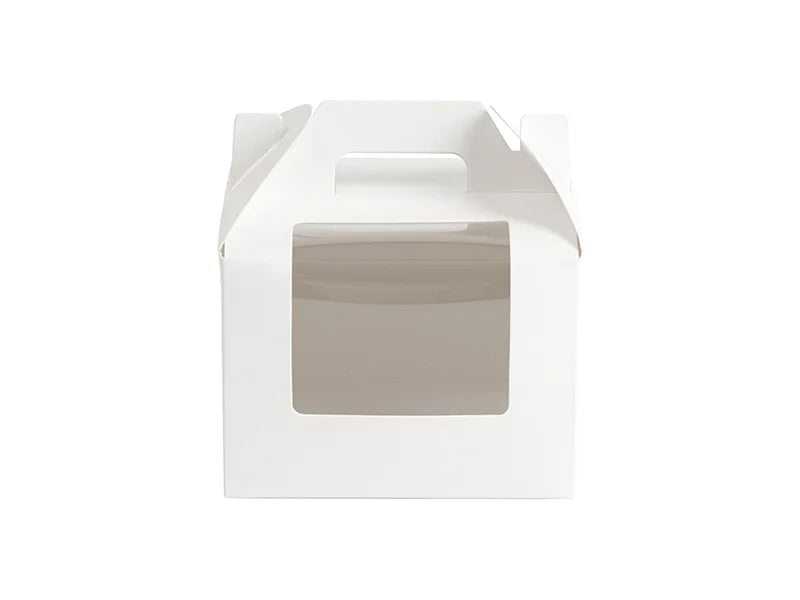 Sublimation Blanks Gift Box with Window (15*15*16cm)