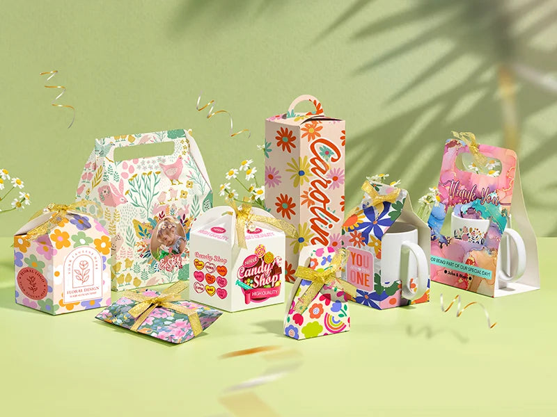 Sublimation Blanks White Box for Gift(9*9*13cm)