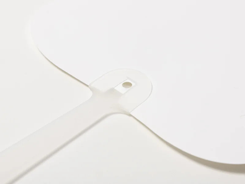 Sublimation Blanks PET Advertising Fan(Square,17*18*0.04cm)