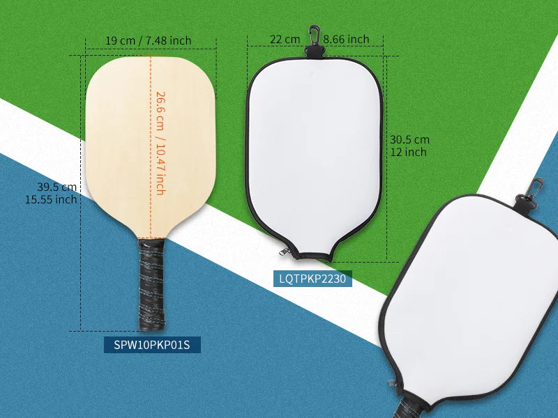 Sublimation Blanks Plywood Pickleball Paddle(190*395*10mm)