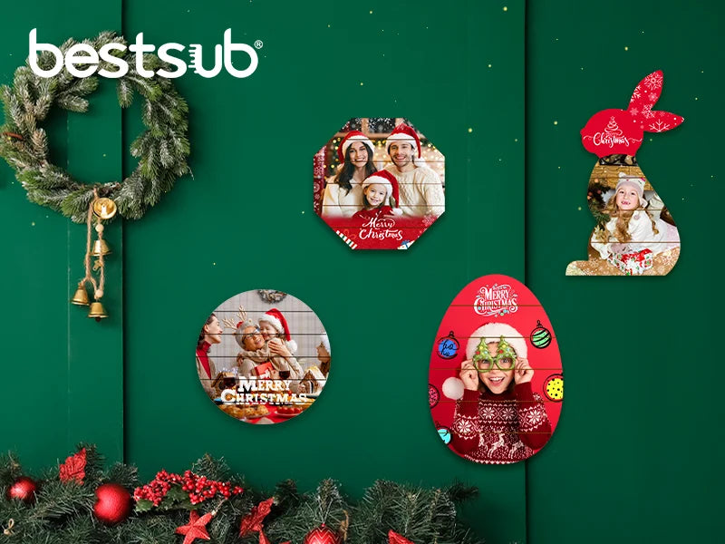 Sublimation Plywood Sign w/ Stripes