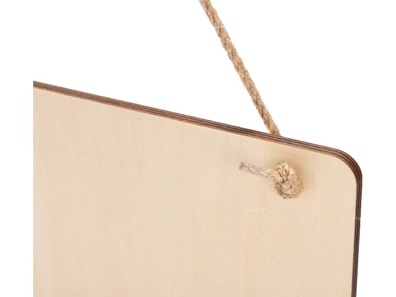 Sublimation Plywood Door Hanger (Rectangle,30.5*17.8*0.5cm)