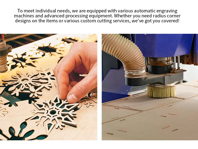 Sublimation Blanks Plywood Board (Single-Sided, 36.2inch x 36.2inch/ 92*92*0.5cm)