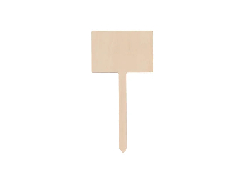 Sublimation Plywood Garden Stake (Rectangle,7*17.5cm)