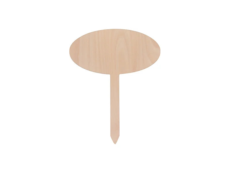 Sublimation Plywood Garden Stake (Oval, 20*25cm)