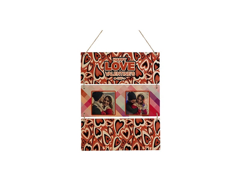 Sublimation Blanks 3 Pieces Plywood Hanging Wall Signs (Rectangle)