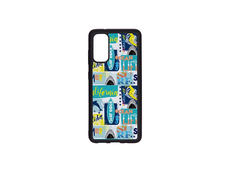 Sublimation Samsung S20 Cover (Rubber, Black)