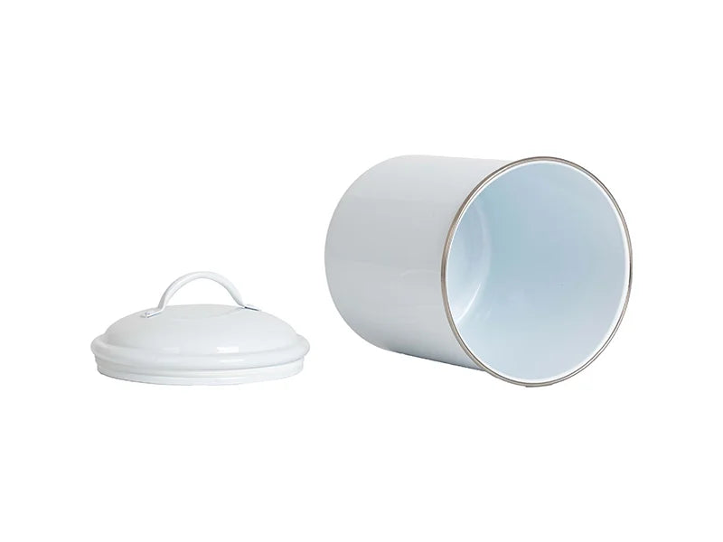 Sublimation Tin Canister w/ Lid(φ11.3*17cm,white)