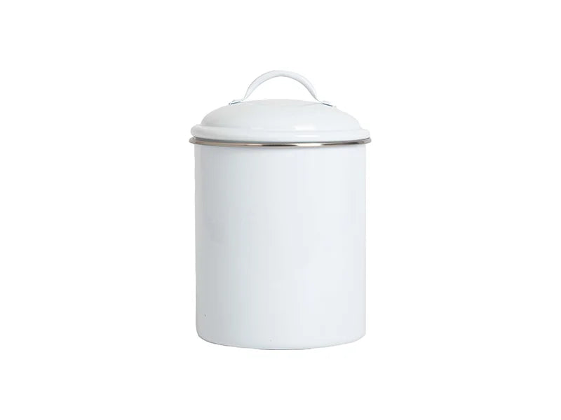 Sublimation Tin Canister w/ Lid(φ13.8*20.5cm,white)