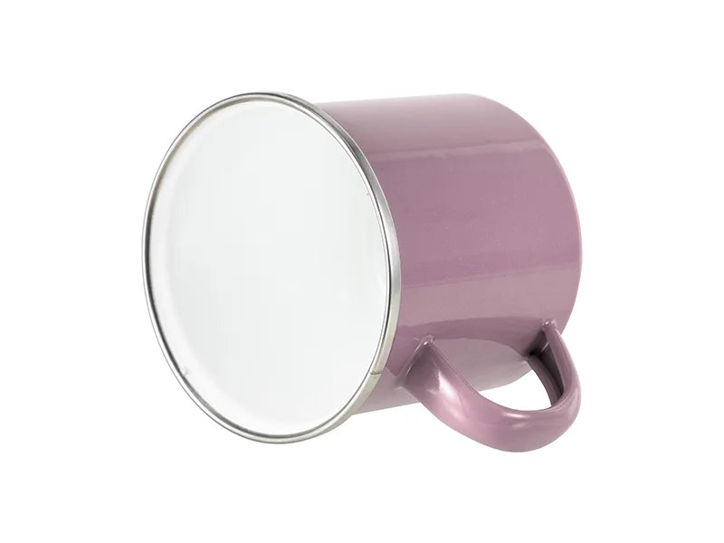 Sublimation 12oz Enamel Mug (Pink)