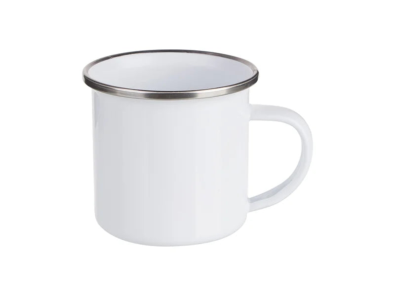 Sublimation 6oz/180ml White Enamel Mug (White)