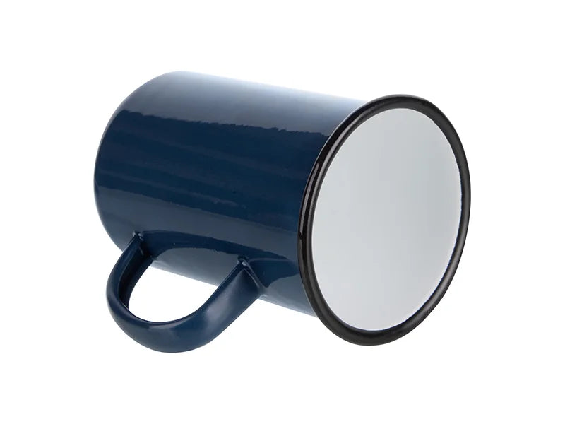 Sublimation 15oz/450ml Enamel Mug (Blue) MOQ:2000pcs
