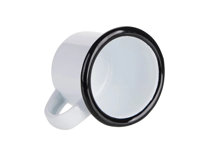 Sublimation 3oz/100ml Enamel Mug (Black Edge)