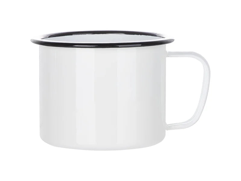 Sublimation 33OZ/1000ml Enamel Mug(Black)MOQ: 3000pcs