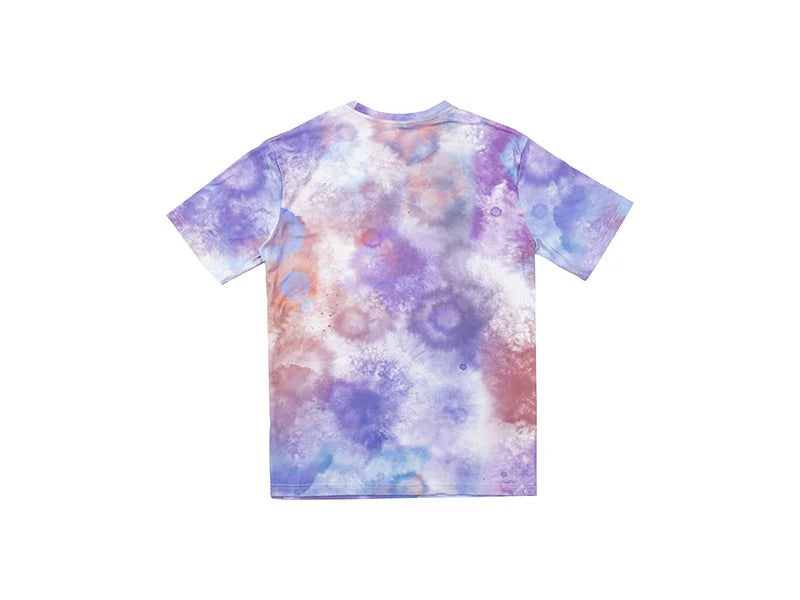 Lavender Bleached Mist Cotton Feeling T-shirt for Sublimation Printing
