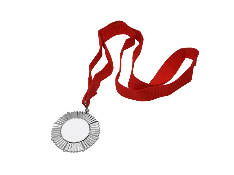 Sublimation Silver Badge φ6cm