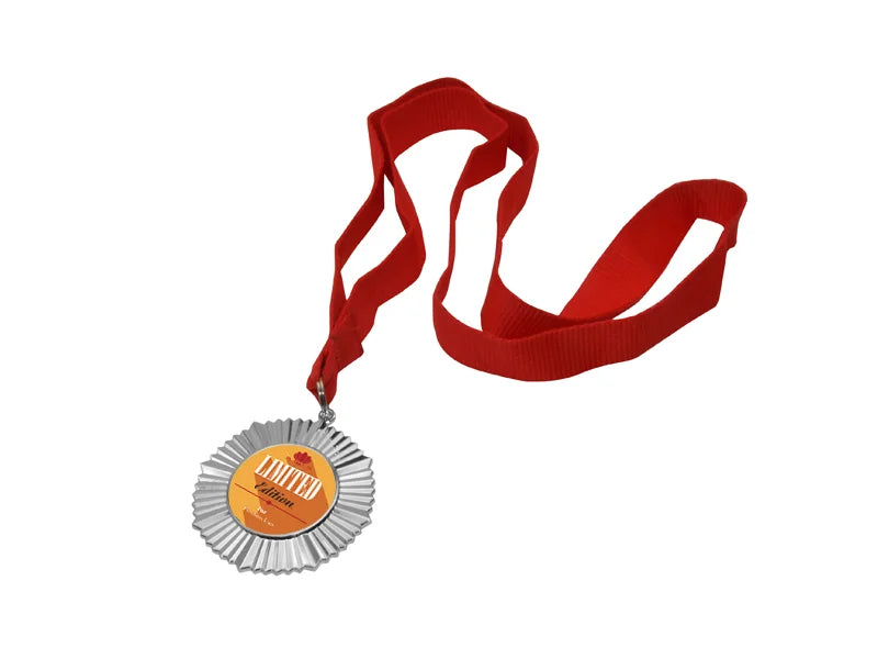 Sublimation Silver Badge φ6cm