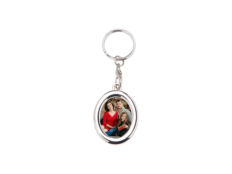 Sublimation Oval Frame Keyring