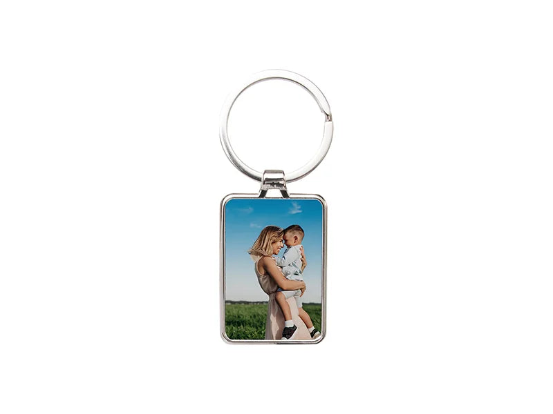 Sublimation Blank Key Chain (Round Corner Rect, 3*4.8cm)
