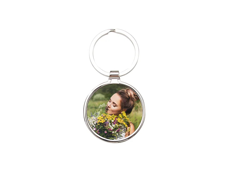 Sublimation Blank Key Chain (Round, 4*4.5cm)