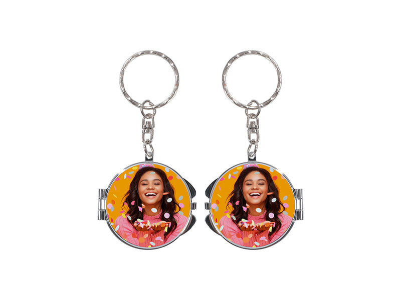 Sublimation Keychain Mirror(Circle)