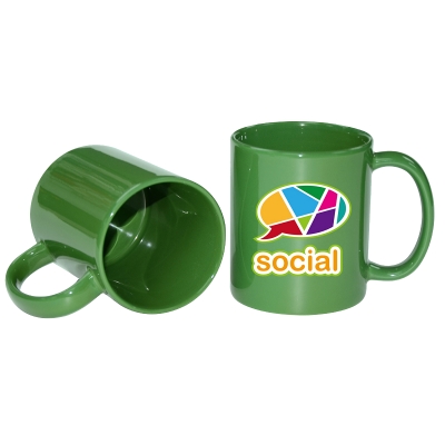 11oz Full Color Mugs-Green