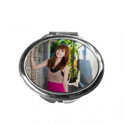 Compact Mirror-Oval