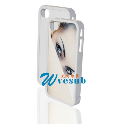 Dye Sublimation Transfer iPhone4/4s Frame-White