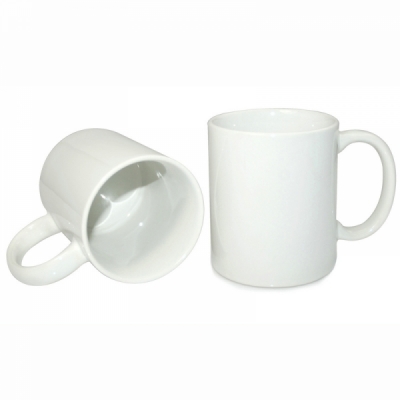 11oz White Coated Mug-Grade A