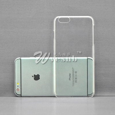 High Quality Sublimation Coated 3D Apple iPhone 6 Plus 5.5 Clear Glossy Cases