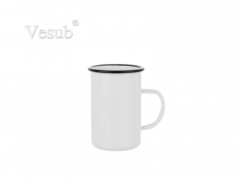 15oz/450ml Enamel Mug (White)