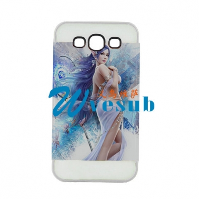 2 in 1 3D Samsung S3 Frosted Card Insert Cover-White