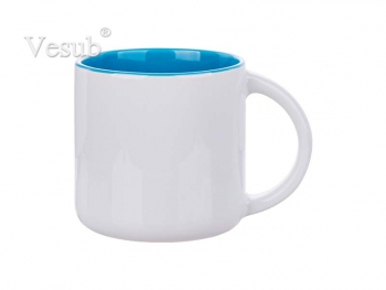 14oz Two-Tone Color Mug (Light Blue)