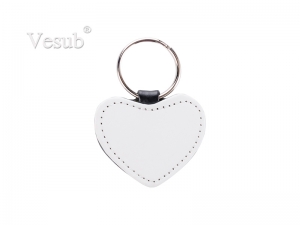 PU Leather Key Chain (Heart)