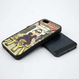 iPhone 5 Rubber Cover-Black