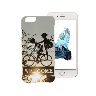 High Quality Sublimation Coated Custom Cover For IPhone 6s Plus Glossy Case with Wholesale Price