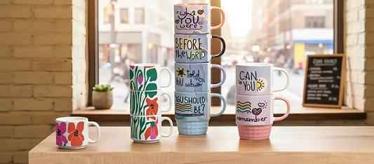 Stackable Ceramic Mugs: Creative Designs That Brighten Your Daily Coffee Moments