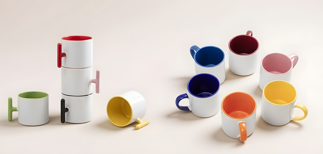 Vibrant Ceramic Mugs: A Fun and Modern Addition to Your Space