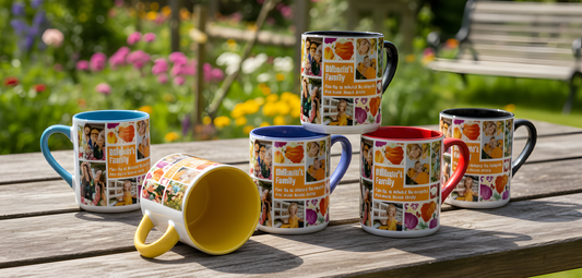 Colorful Moments Start with Custom Sublimation Mugs