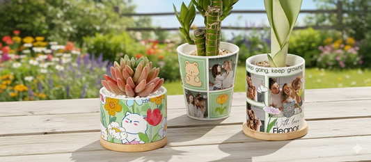 Bring Life to Your Space with Custom Sublimation Ceramic Plant Pots