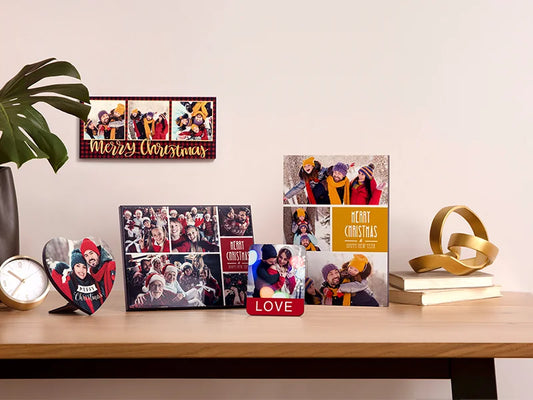 5mm Sublimation Wooden Panel with Black Kick Stand 8inch x 10inch / 203 x 254 mm