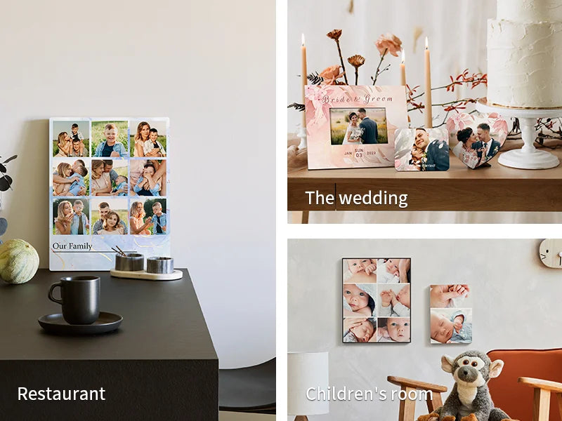15mm Sublimation MDF Frame for Photo 5inch x 7inch / 200*250 mm