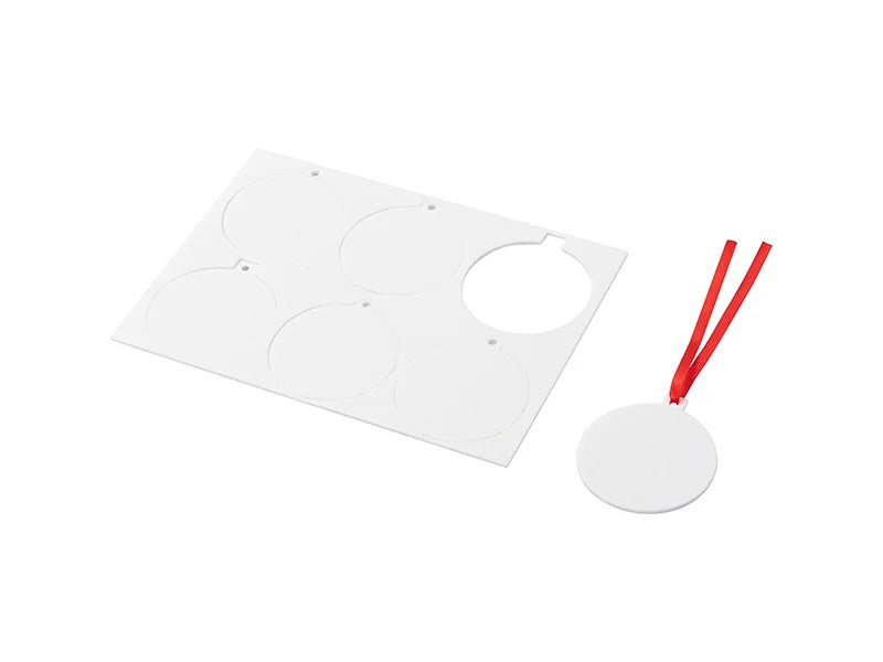 Sublimation Blanks Air Freshener (Christmas Ball, 6pcs/sheet)