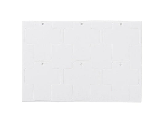 Sublimation Blanks Air Freshener (Cross, 6pcs/sheet)