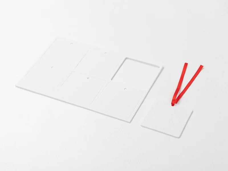 Sublimation Blanks Air Freshener (Square, 6pcs/sheet)