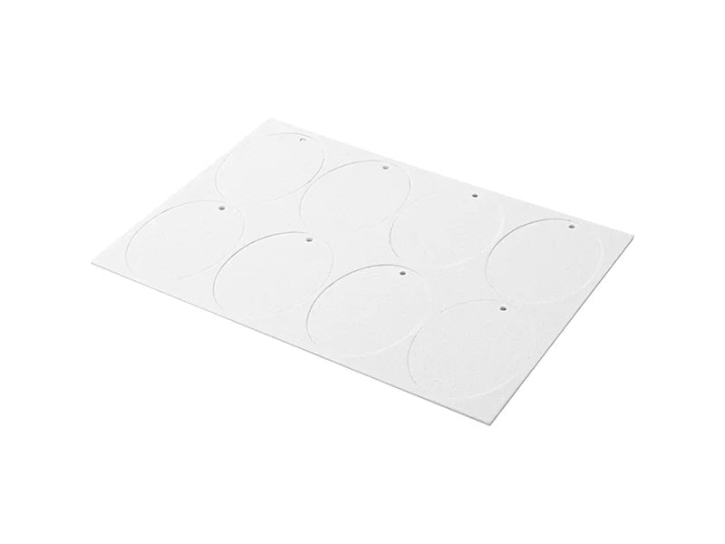 Sublimation Blanks Air Freshener (Oval, 8pcs/sheet)