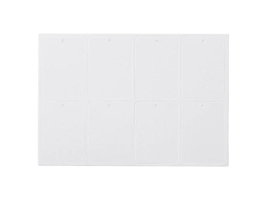 Sublimation Blanks Air Freshener (8pcs/sheet)