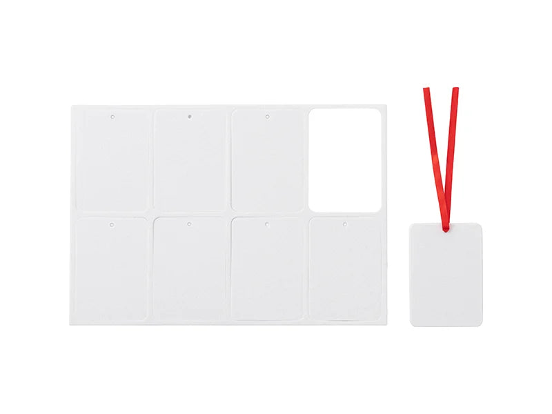 Sublimation Blanks Air Freshener (8pcs/sheet)