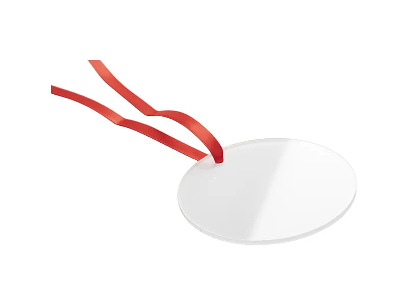 Sublimation Acrylic Ornament(Circle, Φ7.6*0.2cm)